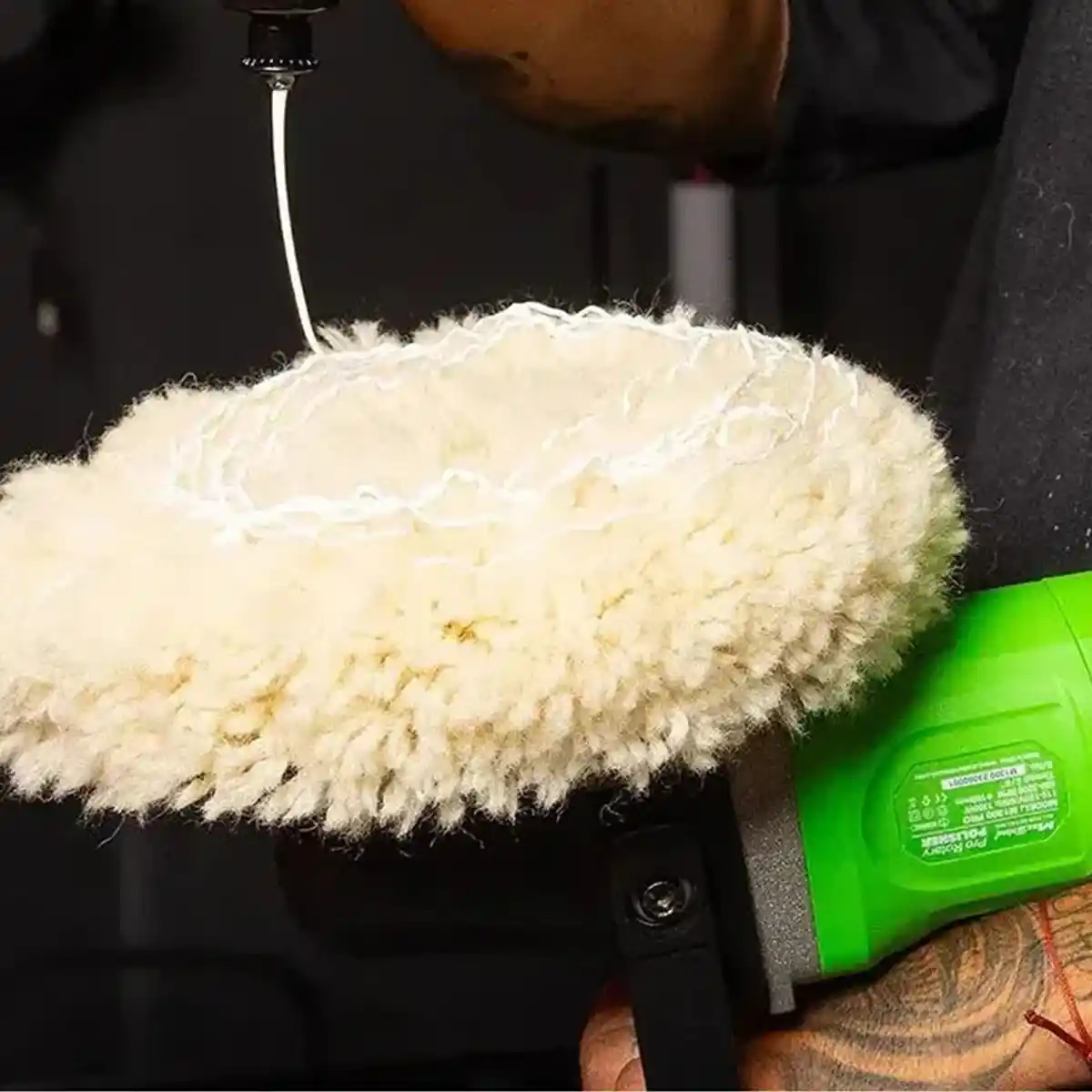 7"" Dual Side Australian Wool Pad and Wool Pad for Professional Detailing Tools